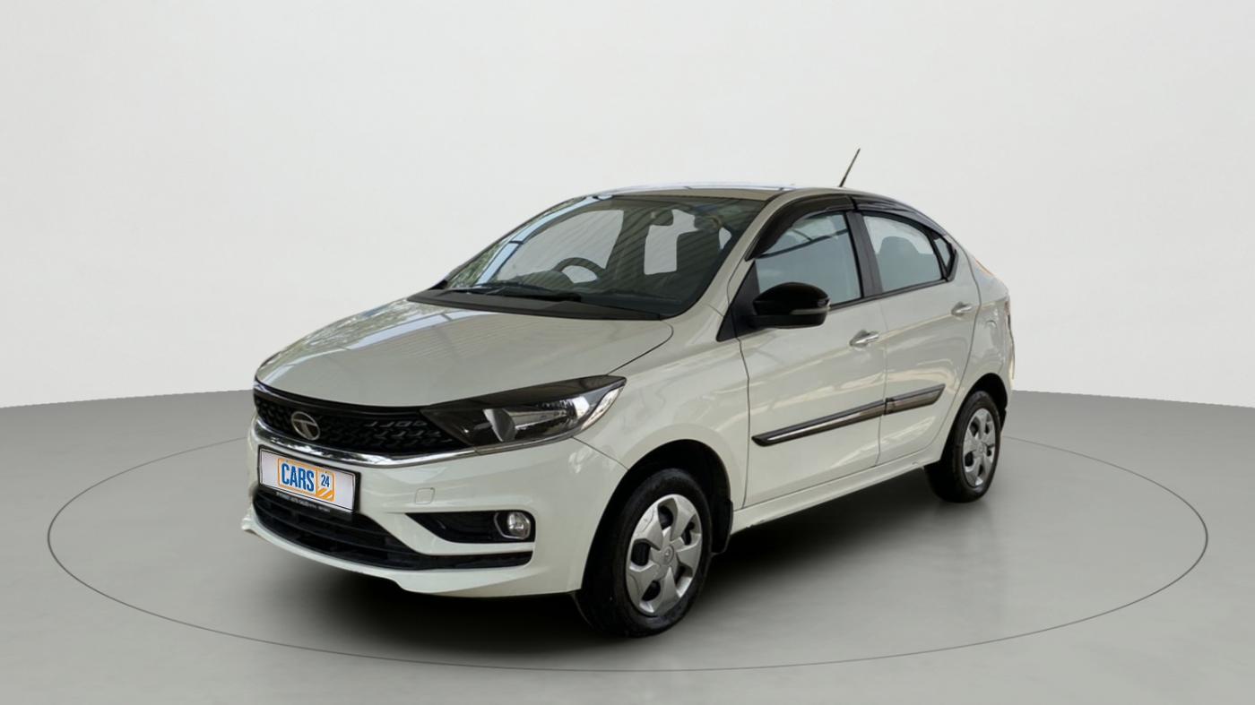 2022 Tata TIGOR XZ CNG, CNG, Manual, 44,321 km, Left Front Diagonal