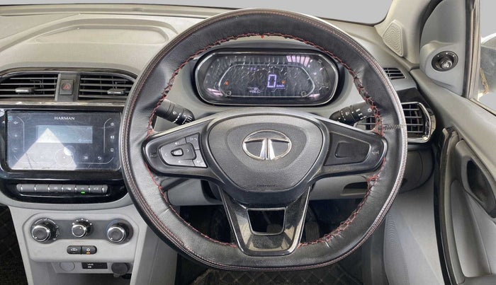 2022 Tata TIGOR XZ CNG, CNG, Manual, 44,321 km, Steering Wheel Close Up