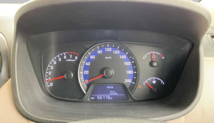 2015 Hyundai Xcent S 1.2, Petrol, Manual, 56,888 km, Odometer Image