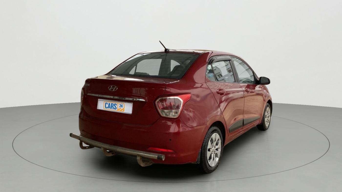 2015 Hyundai Xcent S 1.2, Petrol, Manual, 56,888 km, Right Back Diagonal