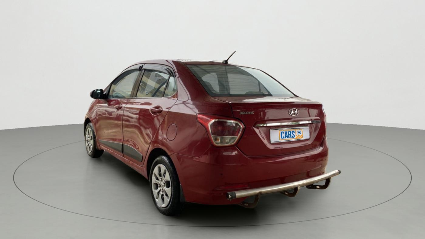 2015 Hyundai Xcent S 1.2, Petrol, Manual, 56,888 km, Left Back Diagonal