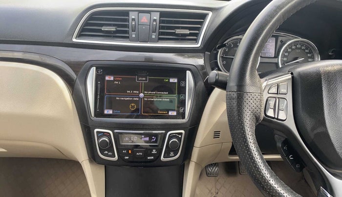 2017 Maruti Ciaz ALPHA 1.4 PETROL, Petrol, Manual, 54,512 km, Infotainment System