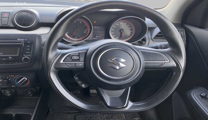 2019 Maruti Swift VXI, Petrol, Manual, 18,670 km, Steering Wheel Close Up