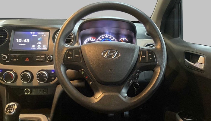 2019 Hyundai Grand i10 SPORTZ 1.2 KAPPA VTVT, Petrol, Manual, 25,144 km, Steering Wheel Close Up