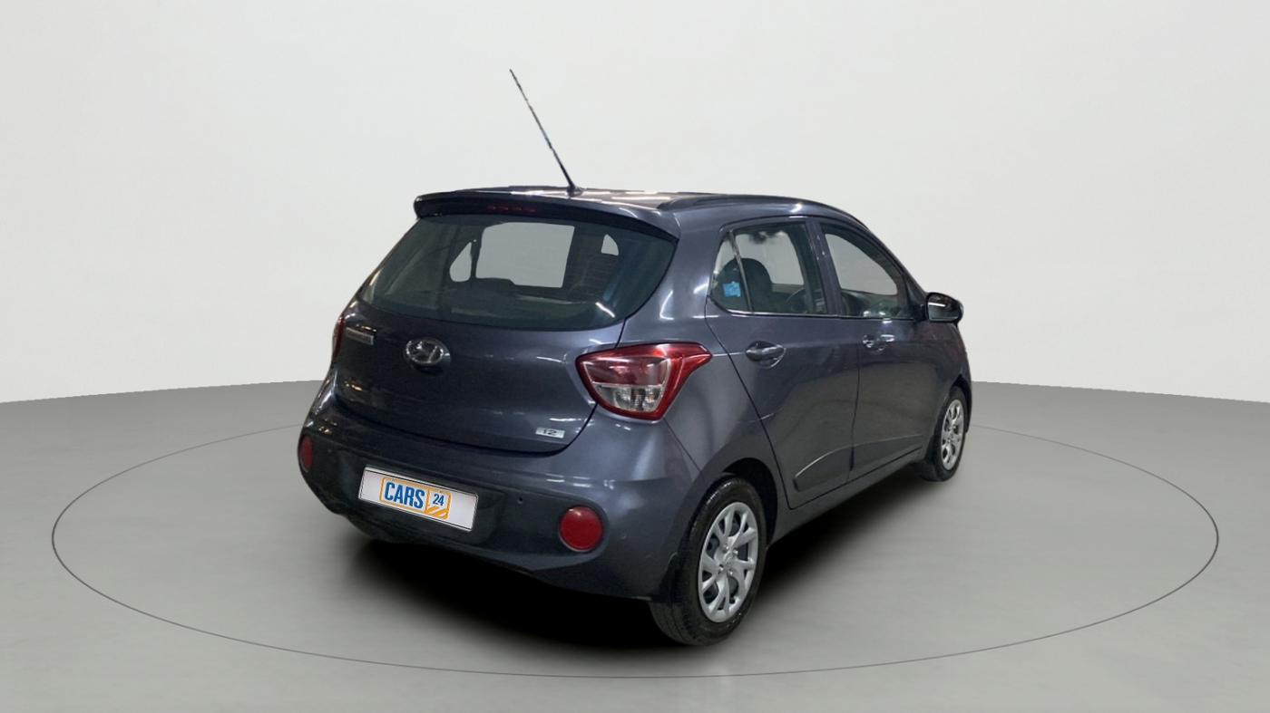 2019 Hyundai Grand i10 SPORTZ 1.2 KAPPA VTVT, Petrol, Manual, 25,144 km, Right Back Diagonal