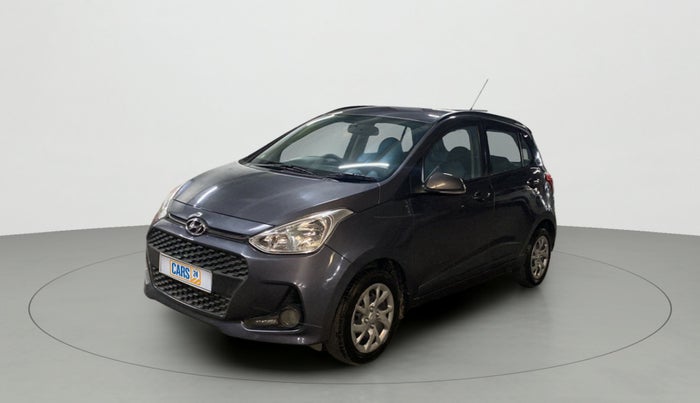 2019 Hyundai Grand i10 SPORTZ 1.2 KAPPA VTVT, Petrol, Manual, 25,144 km, Left Front Diagonal