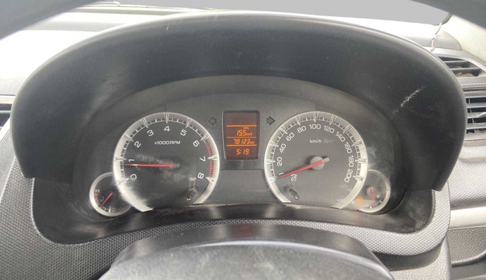 2015 Maruti Swift VXI, Petrol, Manual, 78,124 km, Odometer Image