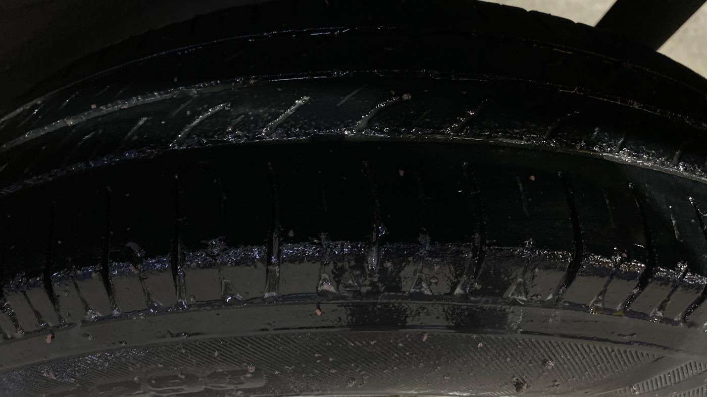 2014 Maruti Wagon R 1.0 LXI, Petrol, Manual, 89,754 km, Left Rear Tyre Tread