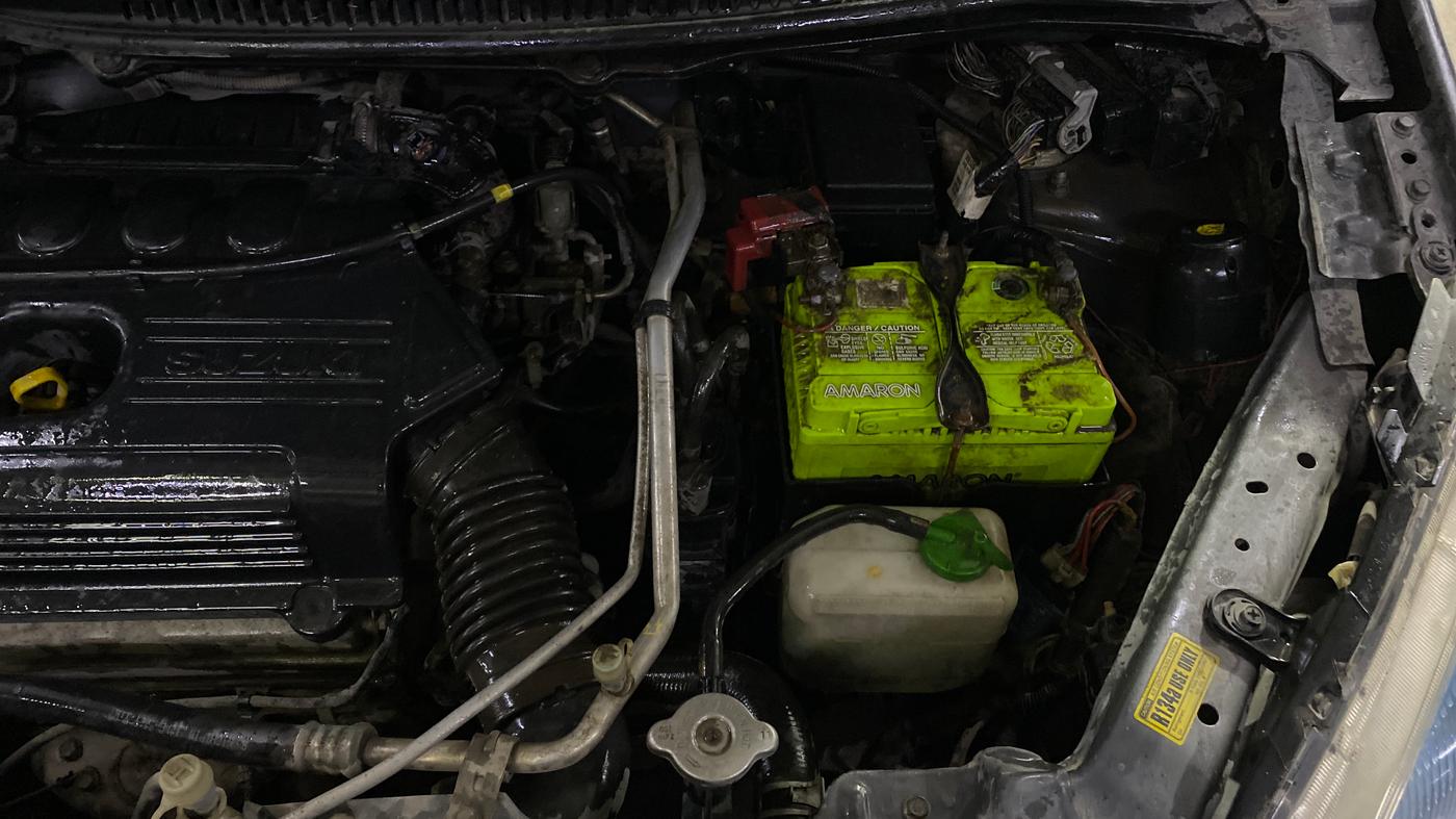 2014 Maruti Wagon R 1.0 LXI, Petrol, Manual, 89,754 km, Engine View - Left