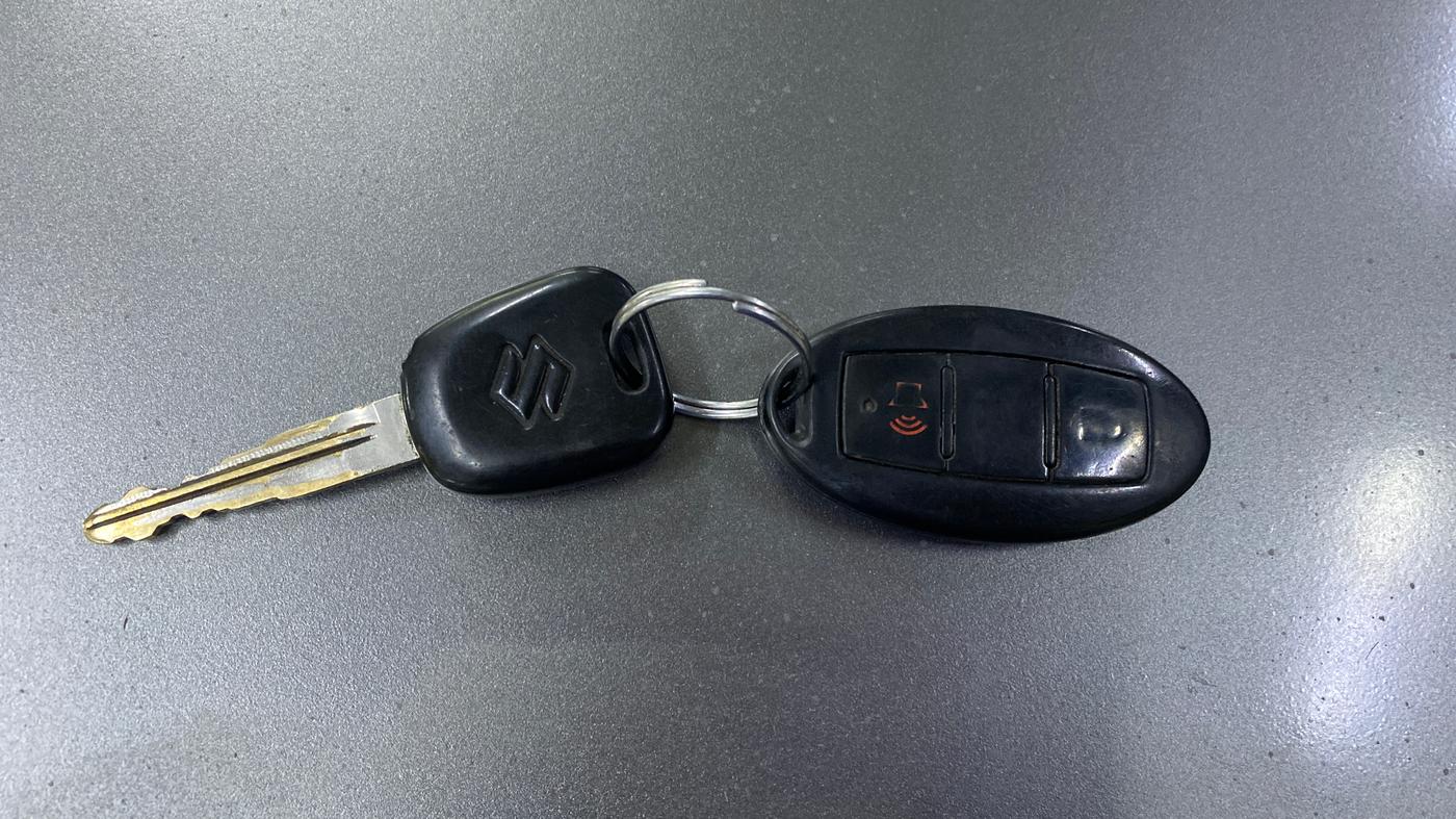 2014 Maruti Wagon R 1.0 LXI, Petrol, Manual, 89,754 km, Key Close Up