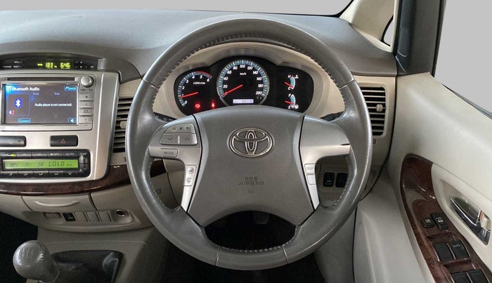 2012 Toyota Innova 2.5 VX 7 STR, Diesel, Manual, 88,126 km, Steering Wheel Close Up