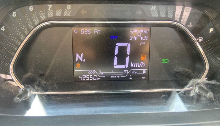 2021 Tata NEXON XZA PLUS (O) PETROL, Petrol, Automatic, 42,539 km, Odometer Image