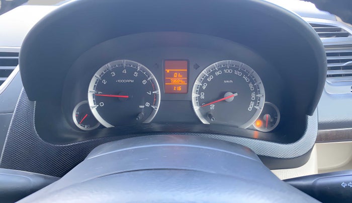2012 Maruti Swift Dzire VXI, Petrol, Manual, 73,730 km, Odometer Image