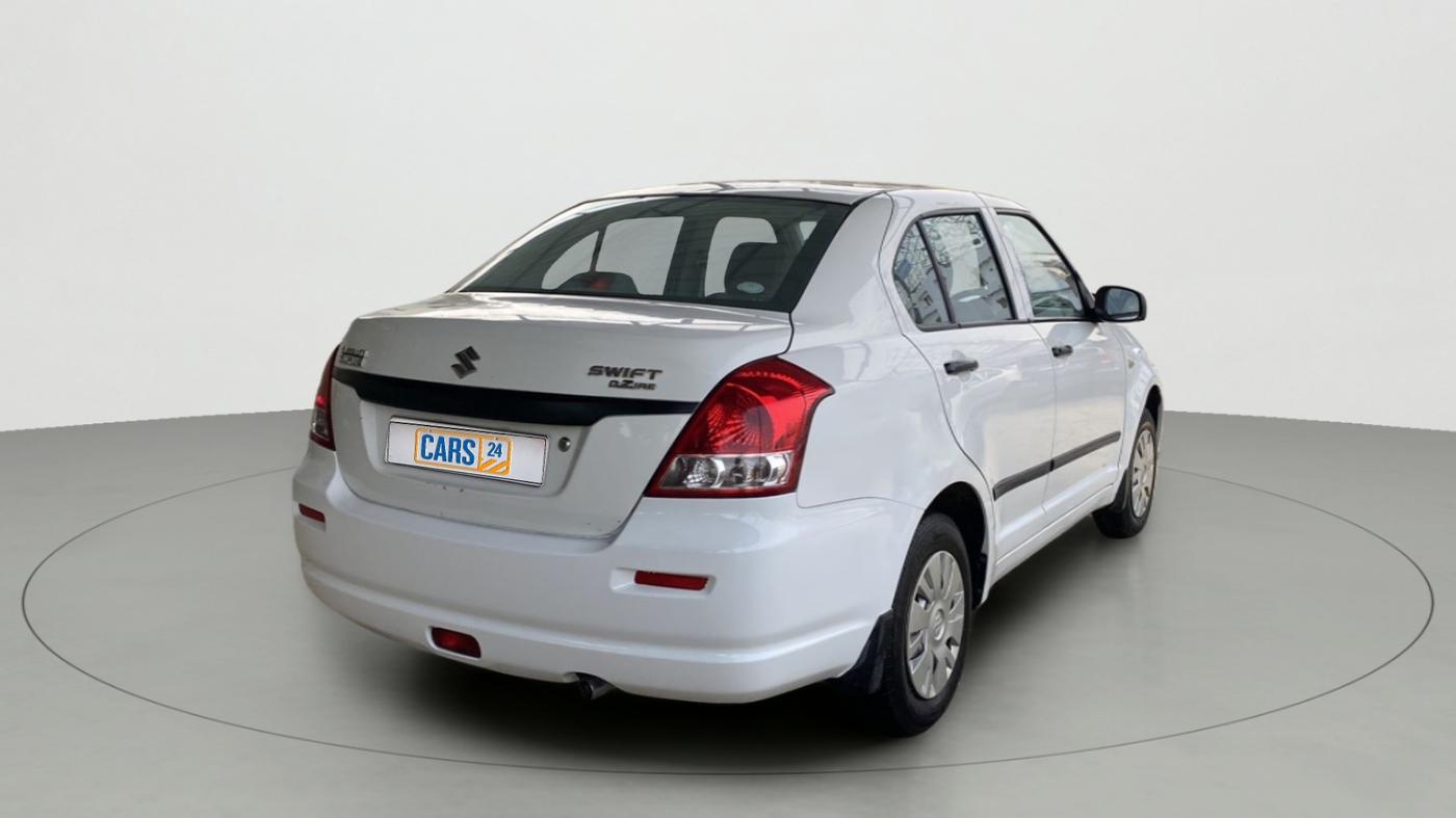2012 Maruti Swift Dzire TOUR PETROL, Petrol, Manual, 16,581 km, Right Back Diagonal