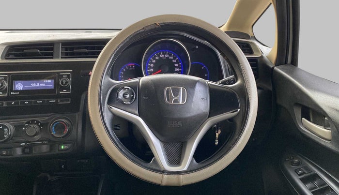2017 Honda Jazz 1.2L I-VTEC S, Petrol, Manual, 1,00,102 km, Steering Wheel Close Up
