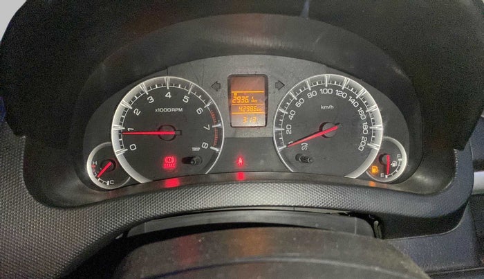 2017 Maruti Swift VXI, Petrol, Manual, 43,018 km, Odometer Image