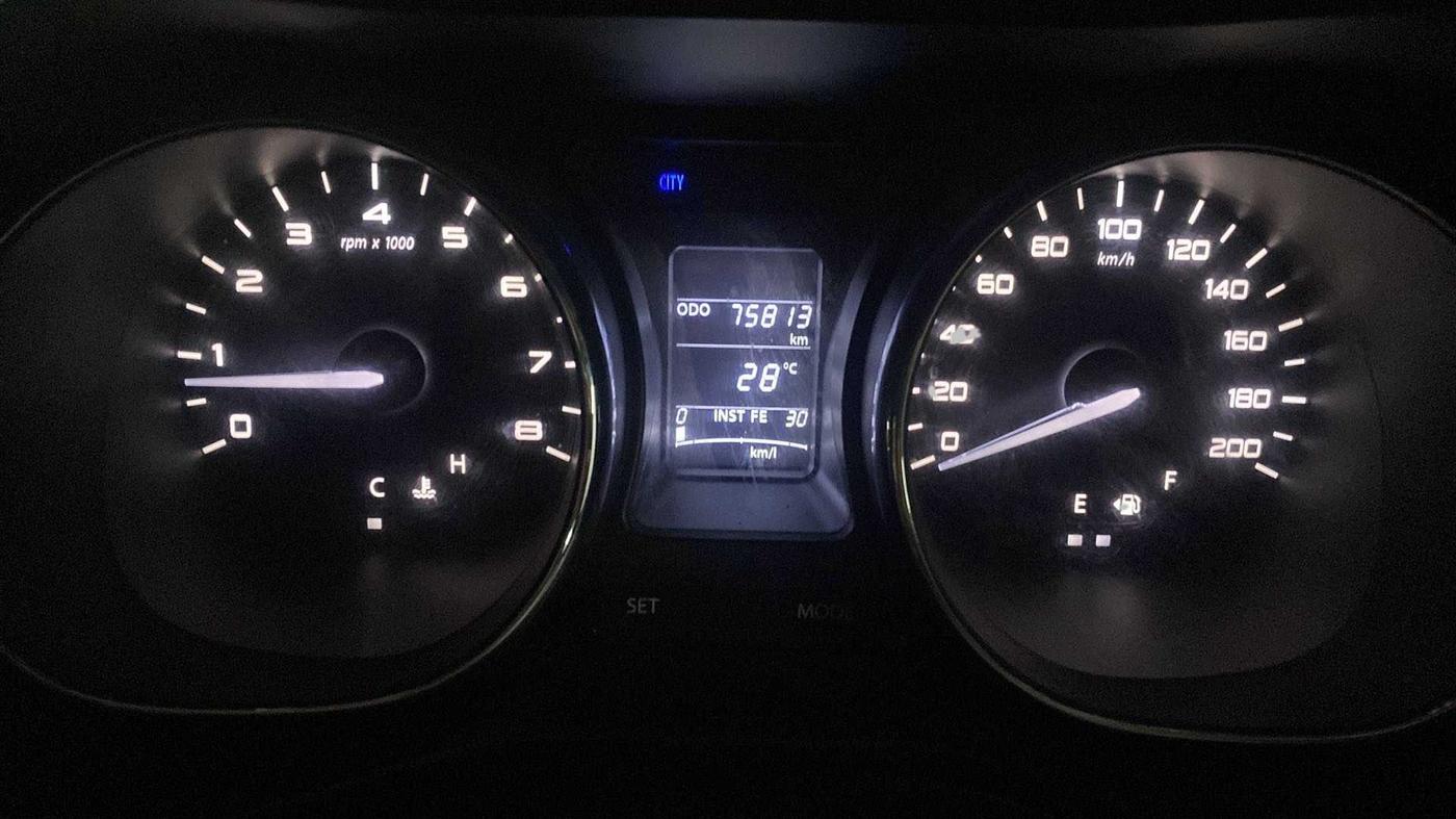 2018 Tata NEXON XZ PLUS DIESEL DUAL TONE, Diesel, Manual, 75,804 km, Odometer Image