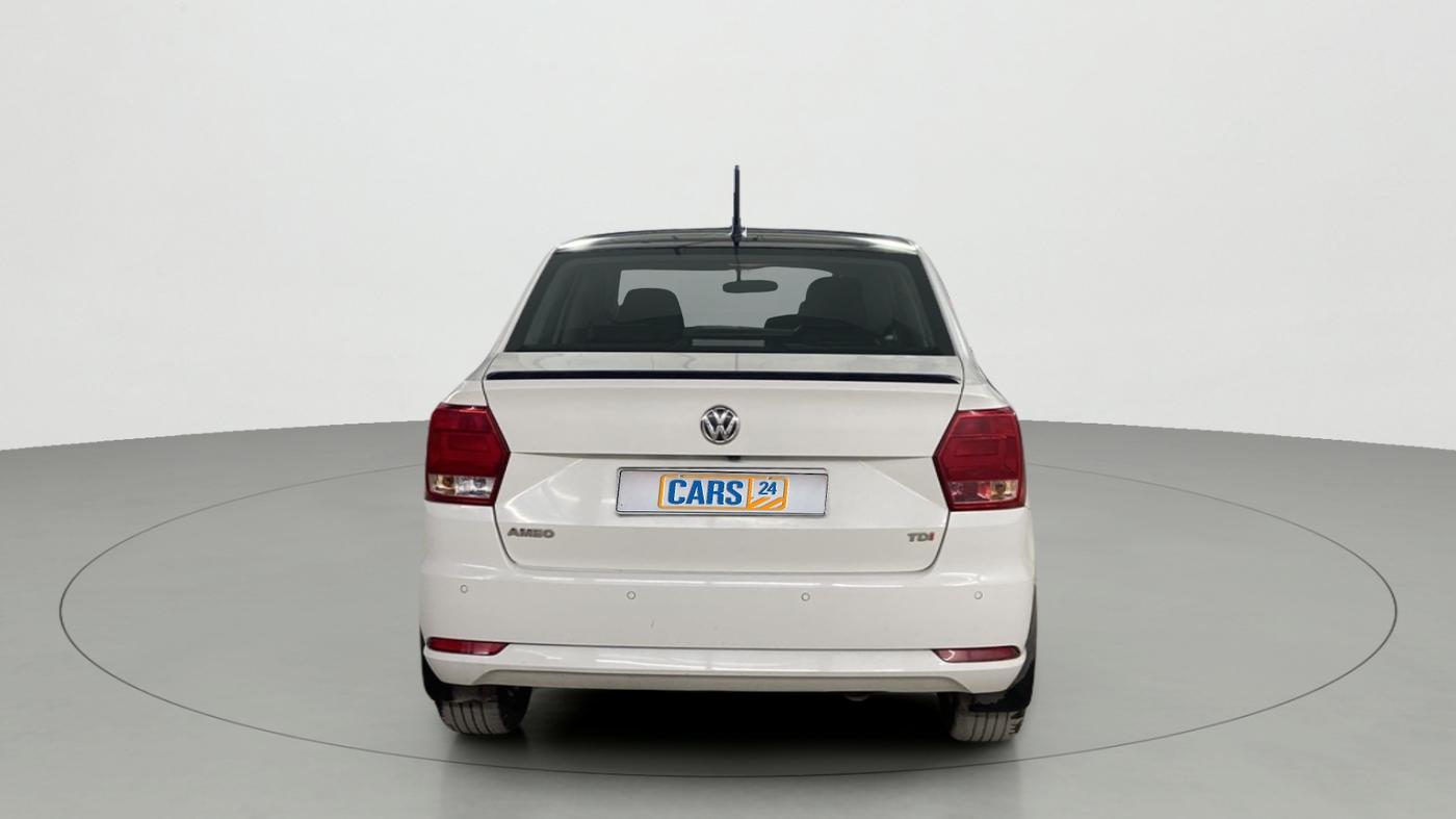 2019 Volkswagen Ameo HIGHLINE PLUS 1.5L AT 16 ALLOY, Diesel, Automatic, 23,104 km, Back/Rear