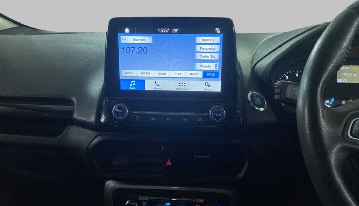 2018 Ford Ecosport TITANIUM + 1.5L PETROL AT, CNG, Automatic, 21,662 km, Air Conditioner