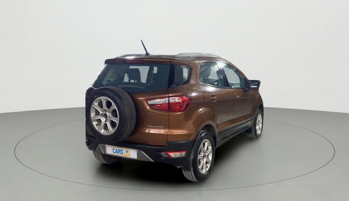 2018 Ford Ecosport TITANIUM + 1.5L PETROL AT, CNG, Automatic, 21,662 km, Right Back Diagonal