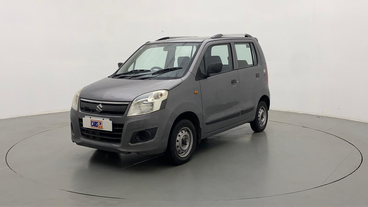 2014 Maruti Wagon R 1.0 LXI CNG, CNG, Manual, 1,19,476 km, Left Front Diagonal