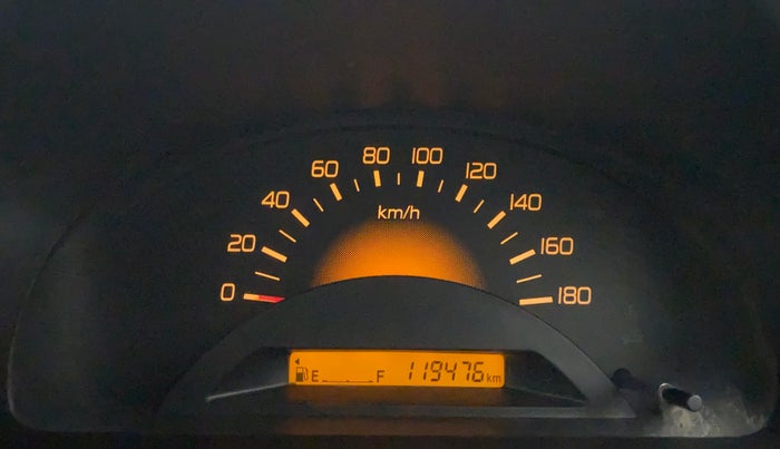 2014 Maruti Wagon R 1.0 LXI CNG, CNG, Manual, 1,19,476 km, Odometer Image