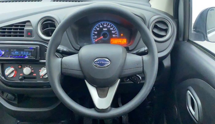 2019 Datsun Redi Go T (O), Petrol, Manual, 33,750 km, Steering Wheel Close Up