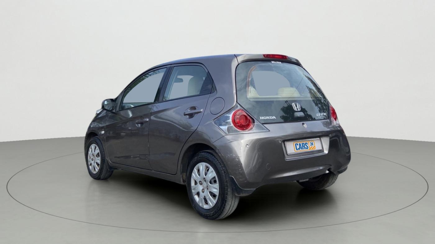 2013 Honda Brio S MT, Petrol, Manual, 70,569 km, Left Back Diagonal
