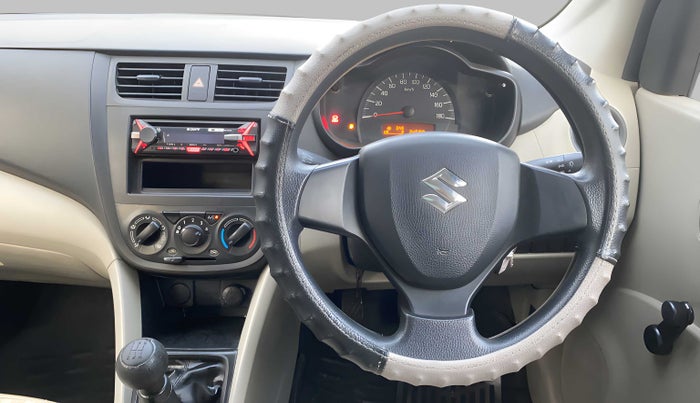 2015 Maruti Celerio LXI, Petrol, Manual, 34,665 km, Steering Wheel Close Up