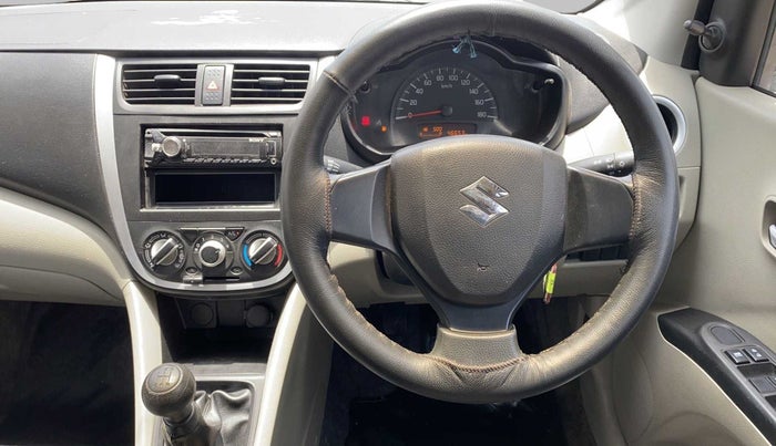 2014 Maruti Celerio VXI, Petrol, Manual, 46,649 km, Steering Wheel Close Up
