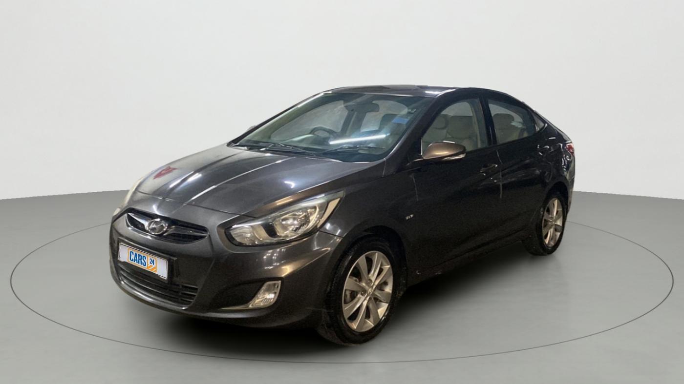 2013 Hyundai Verna FLUIDIC 1.6 VTVT SX, Petrol, Manual, 76,915 km, Left Front Diagonal