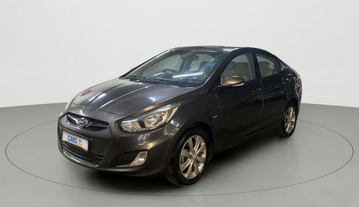2013 Hyundai Verna FLUIDIC 1.6 VTVT SX, Petrol, Manual, 76,915 km, Left Front Diagonal