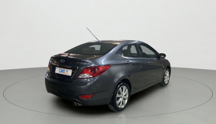 2013 Hyundai Verna FLUIDIC 1.6 VTVT SX, Petrol, Manual, 76,915 km, Right Back Diagonal