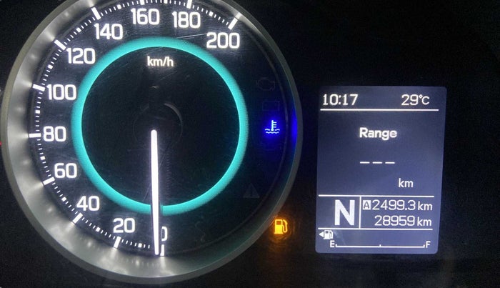 2019 Maruti IGNIS ZETA 1.2 AMT, Petrol, Automatic, 29,395 km, Odometer Image