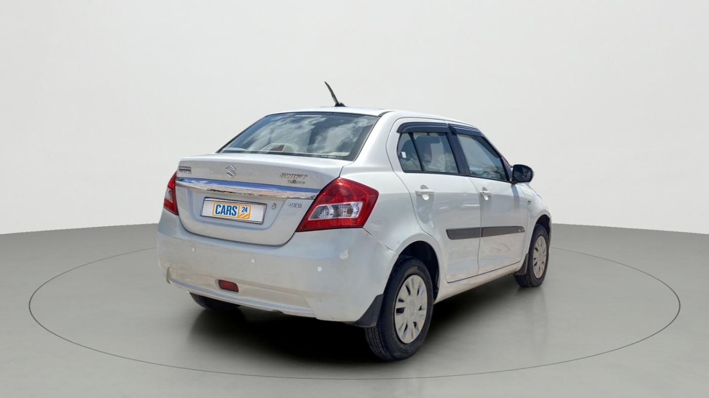 2013 Maruti Swift Dzire VDI, Diesel, Manual, 72,705 km, Right Back Diagonal