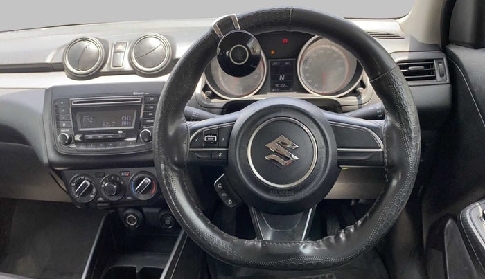 2018 Maruti Swift VXI AMT, Petrol, Automatic, 40,098 km, Steering Wheel Close Up