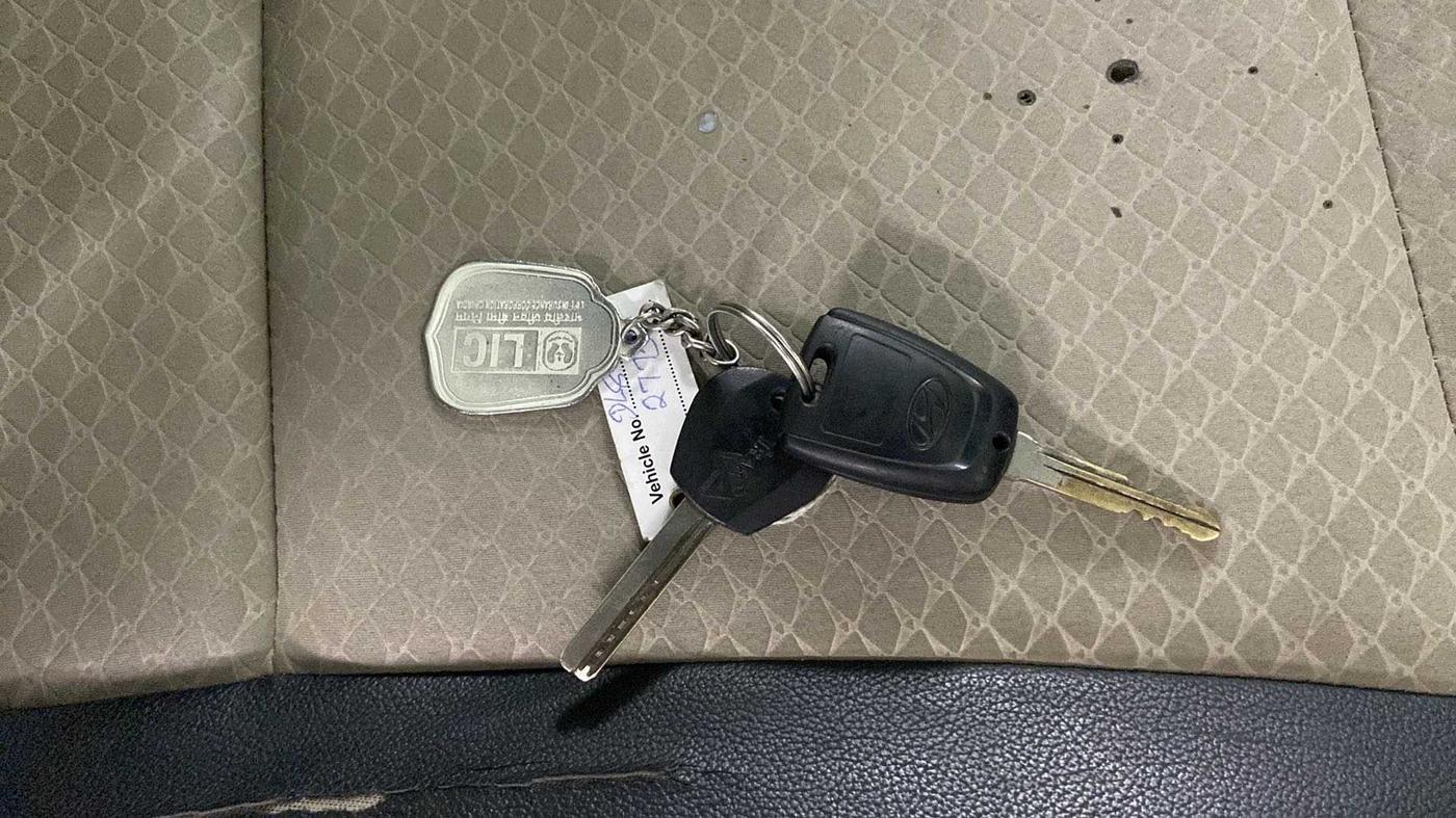 2019 Hyundai NEW SANTRO SPORTZ CNG, CNG, Manual, 27,792 km, Key Close Up