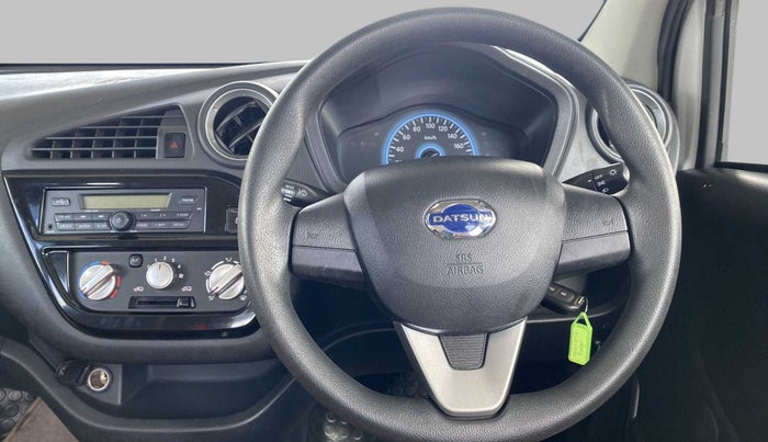 2018 Datsun Redi Go S 1.0 AMT, Petrol, Automatic, 11,886 km, Steering Wheel Close Up