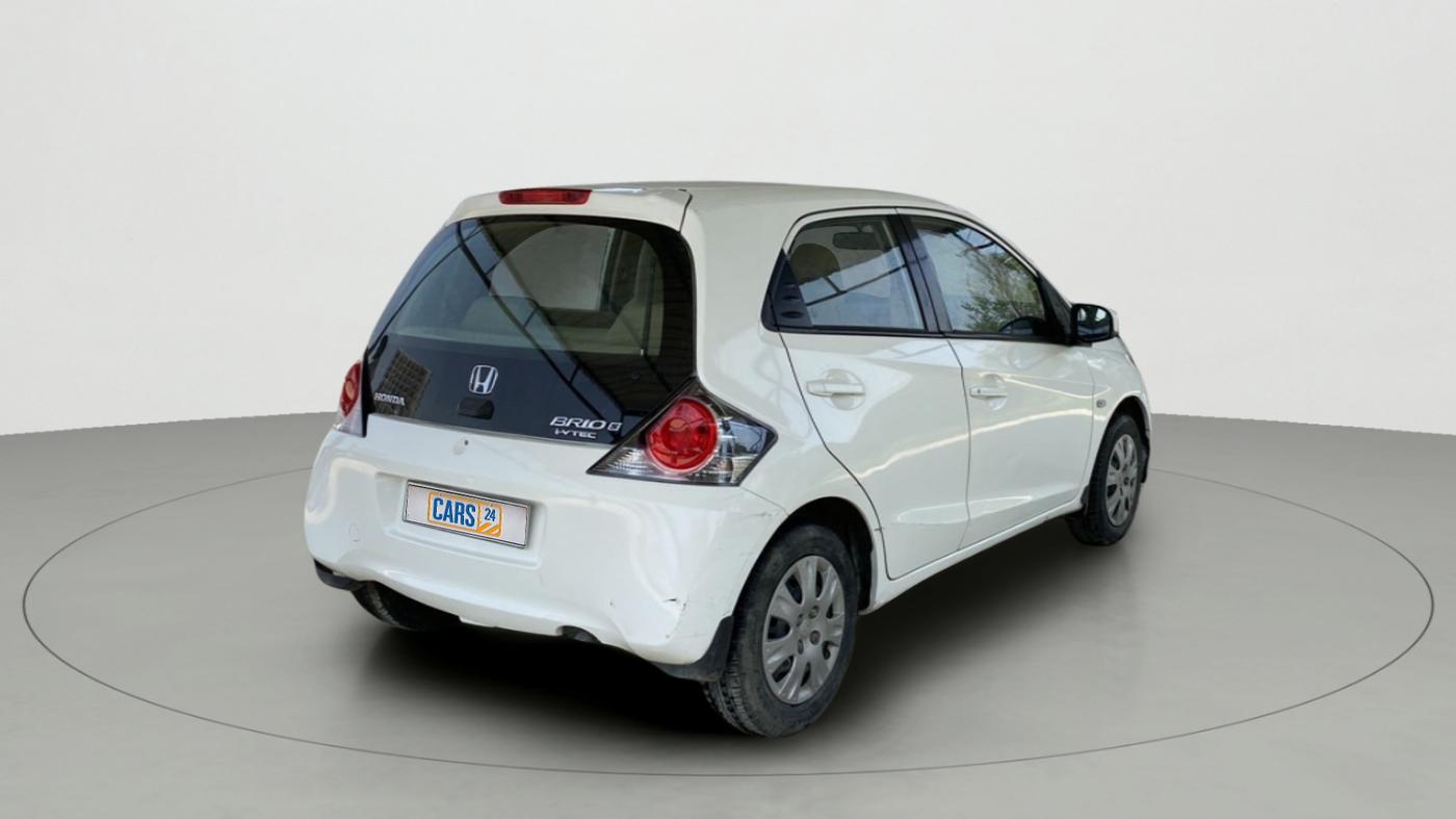2012 Honda Brio S MT, Petrol, Manual, 19,308 km, Right Back Diagonal