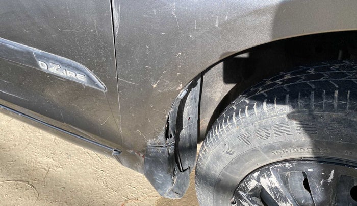2016 Maruti Swift Dzire VXI, Petrol, Manual, 53,443 km, Right fender - Lining loose