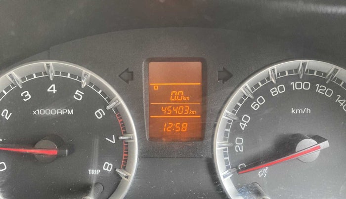 2012 Maruti Swift VXI, Petrol, Manual, 45,386 km, Odometer Image