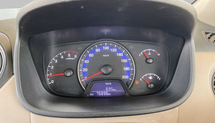 2017 Hyundai Xcent S 1.2 CRDI, Diesel, Manual, 75,868 km, Odometer Image