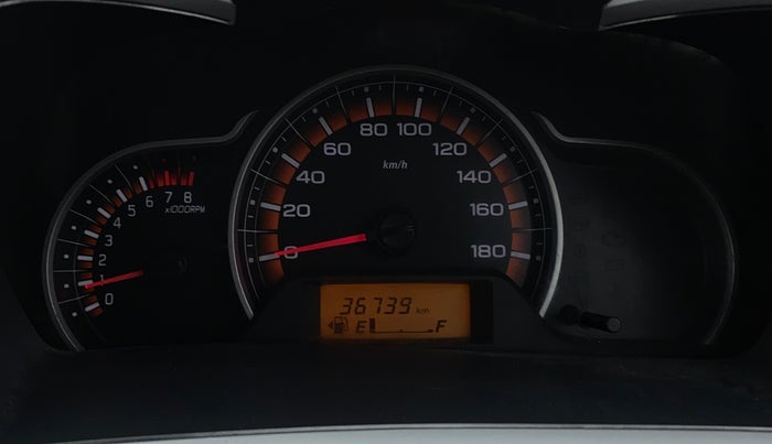 2015 Maruti Alto K10 VXI, Petrol, Manual, 36,735 km, Odometer Image