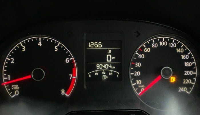 2016 Volkswagen Vento COMFORTLINE 1.6, Petrol, Manual, 90,518 km, Odometer Image