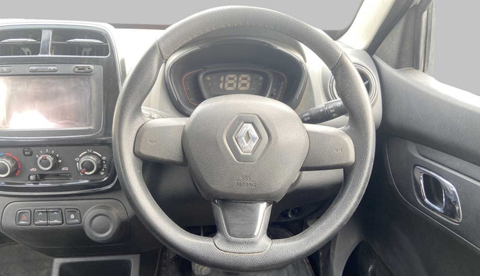 2018 Renault Kwid RXT 1.0 (O), Petrol, Manual, 27,940 km, Steering Wheel Close Up
