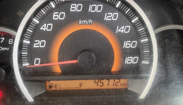 2016 Maruti Wagon R 1.0 VXI, Petrol, Manual, 45,890 km, Odometer Image