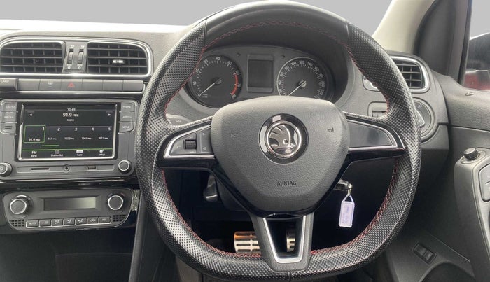 2018 Skoda Rapid STYLE 1.6 MPI AT, Petrol, Automatic, 53,230 km, Steering Wheel Close Up