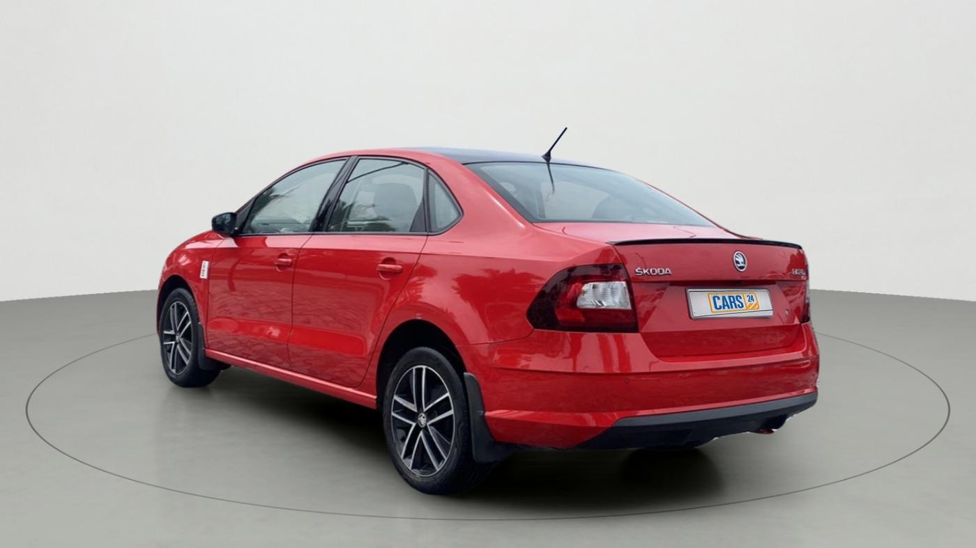 2018 Skoda Rapid STYLE 1.6 MPI AT, Petrol, Automatic, 53,230 km, Left Back Diagonal