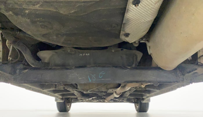 2016 Mahindra Kuv100 K8 D 6 STR, Diesel, Manual, 98,020 km, Rear Underbody