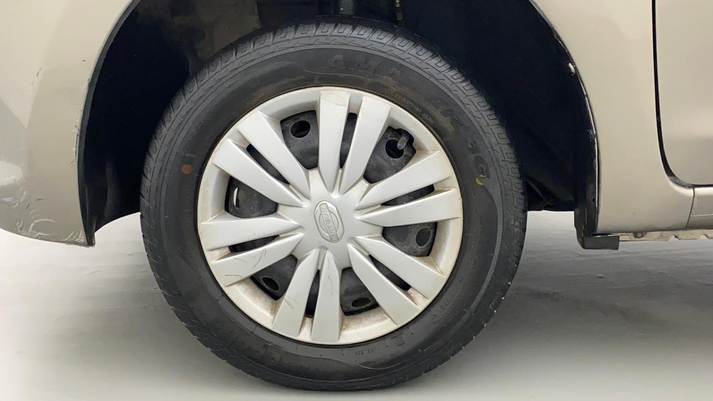 2016 Datsun Go Plus T, Petrol, Manual, 27,468 km, Left Front Wheel